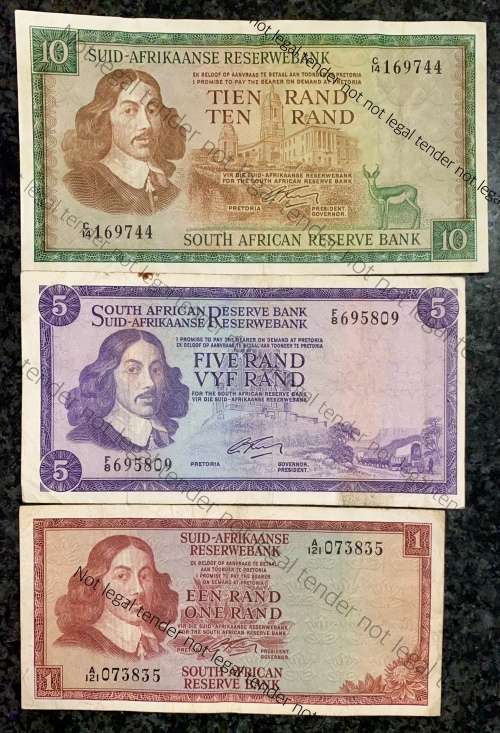 COMPLETE SET OF G.RISSIK R10 - C14, R5 - F8 & R1 - A120 -- 2ND ISSUE 1966 (1 BID TAKES ALL)
