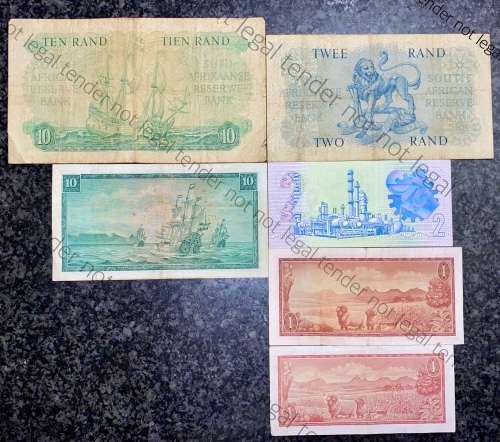 SET OF VARIOUS GOVERNORS & DECIMALS R10 TO R1  ( 1 BID TAKES ALL)
