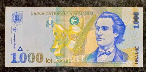 ROMANIA 1000 LEU 1998
