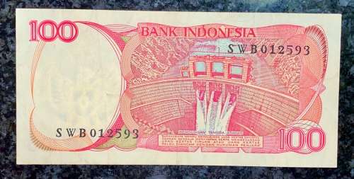 INDONESIA 100 RUPIAH 1984