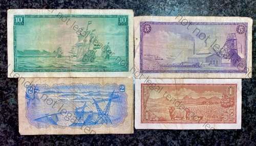 COMPLETE SET OF TW DE JONGH & DECIMALS R10 TO R1 ,,, 1967-1975 MOSTLY SPRINGBUCK WTM( 1 BID TAKES AL