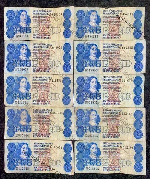 GPC DE KOCK R2 ALL A --1981-- 2ND ISSUE (1 BID TAKES ALL 10 NOTES)