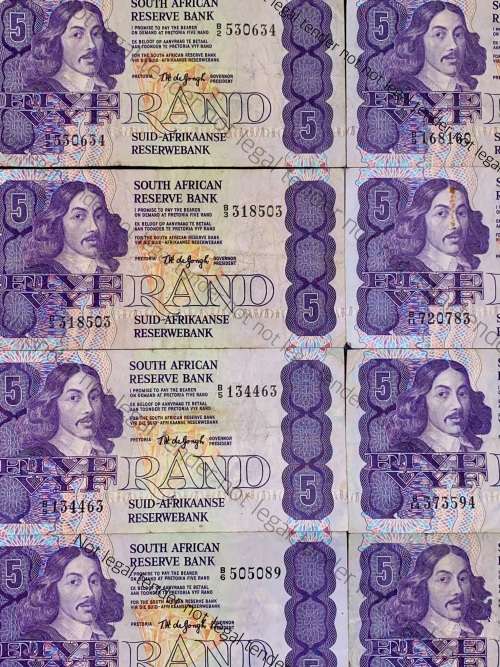 TW DE JONGH R5 -B2,B3,B5,B6,B9,B11,B14 & B15 VAN RIEBEECK WTM 1978 -- 4TH ISSUE (1 BID TAKES ALL)