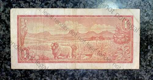 TW DE JONGH R1 ERROR NOTE OFF CENTRE B562 E/A 1975