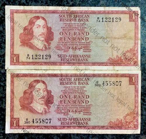 TW DE JONGH R1 ERROR NOTE OFF CENTRE (1 BID TAKES ALL)