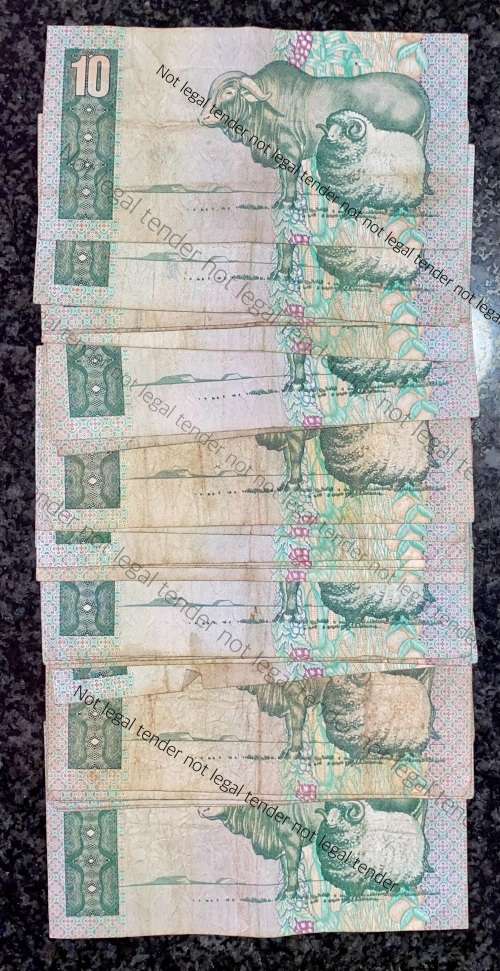 GPC DE KOCK R10 --1985-- 3RD ISSUE (1 BID TAKES ALL 25 NOTES)