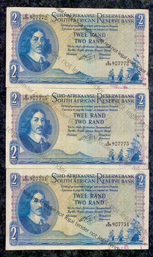 G RISSIK R2 IN SEQUENCE B229 /907772-773 & 907731 AUNC -- A/E FIRST ISSUE (1 BID TAKES ALL)