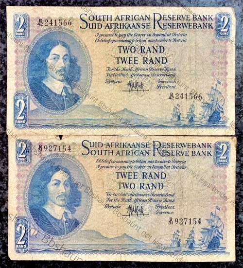 MH DE KOCK R2 -- B31 & B42 --1961--- 4TH ISSUE (1 BID TAKES ALL)