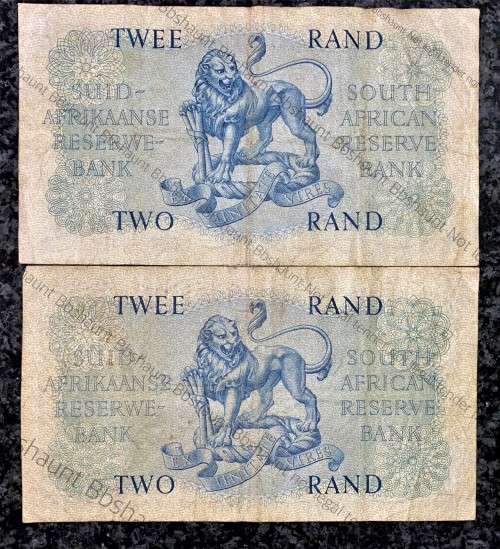MH DE KOCK R2 -- B90 & B82 --1961--- 4TH ISSUE (1 BID TAKES ALL)