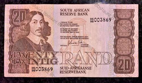 GPC DE KOCK R20 LOW NUMBER 003869-D598 - - 3RD ISSUE 1984