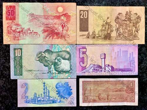 COMPLETE SET OF CL STALS & DECIMALS R50 TO R2AA --1ST ISSUE 1990 [R1 TW DE JONGH 1975]1 BID TAKES AL