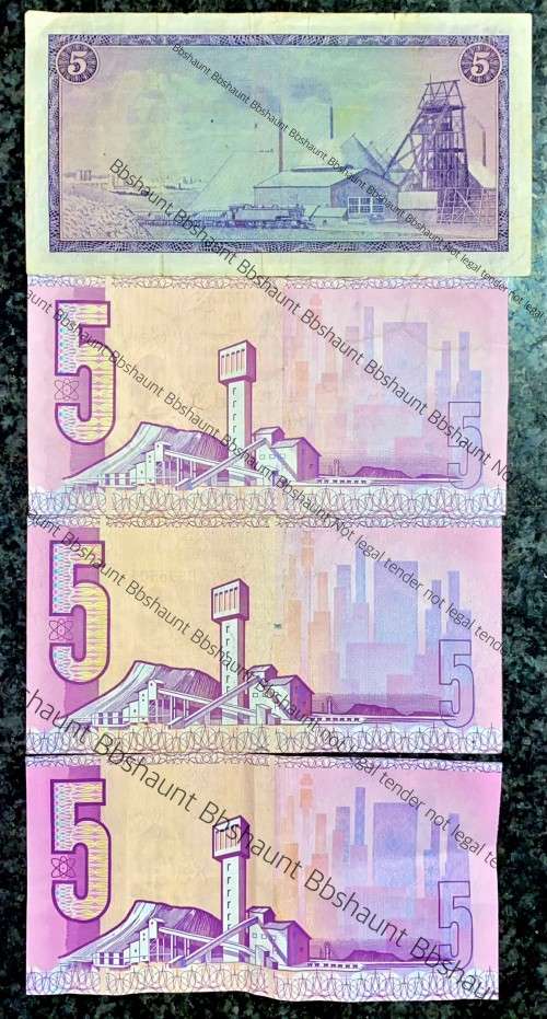 SET OF R5 NOTES ALL GOVERNORS FROM 1967-1990