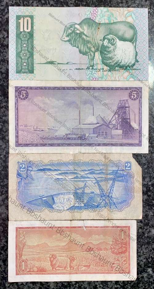 SET OF TW DE JONGH R10 TO R1 (1 BID TAKES ALL)