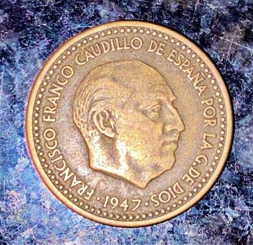 SPAIN 1 PESETAS 1947