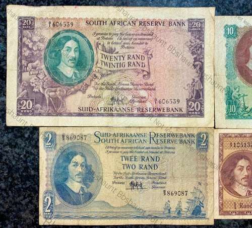 COMPLETE SET OF MH DE KOCK R20 - D1, R10 - C16, R2 - B3 & R1 - A7 -- 4TH ISSUE 1961 (1 BID TAKES ALL