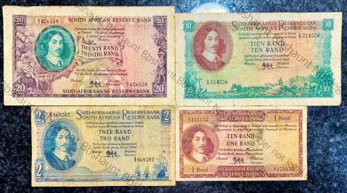 COMPLETE SET OF MH DE KOCK R20 - D1, R10 - C16, R2 - B3 & R1 - A7 -- 4TH ISSUE 1961 (1 BID TAKES ALL