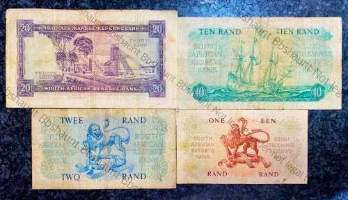 COMPLETE SET OF MH DE KOCK R20 - D1, R10 - C16, R2 - B3 & R1 - A7 -- 4TH ISSUE 1961 (1 BID TAKES ALL