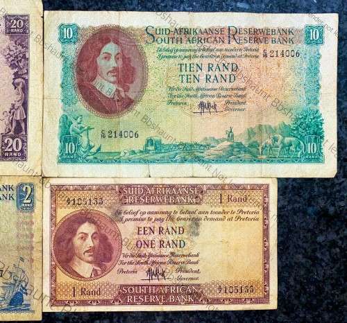 COMPLETE SET OF MH DE KOCK R20 - D1, R10 - C16, R2 - B3 & R1 - A7 -- 4TH ISSUE 1961 (1 BID TAKES ALL