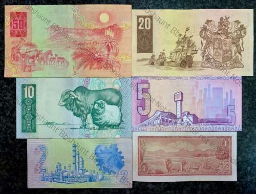 COMPLETE SET OF GPC DE KOCK & DECIMALS R50 SCARCE BA SERIE`S TO R2,,,1980s (R1 TW DE JONGH 1975)