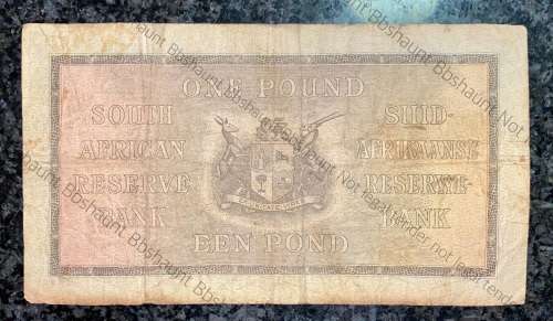 MH DE KOCK 1 POUND 1947 E/A 1ST ISSUE  A168