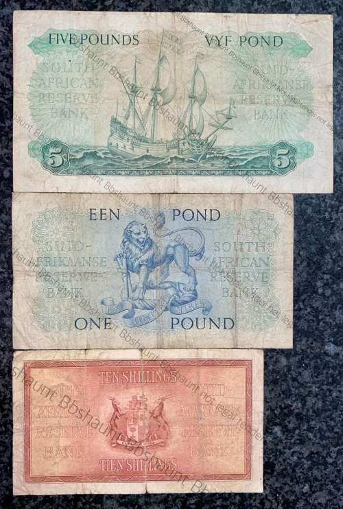 MH DE KOCK 5 POUND 21-1-1957 A/E 3RD ISSUE C54