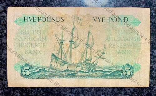 MH DE KOCK 5 POUND 12-12-1957 E/A 3RD ISSUE C61