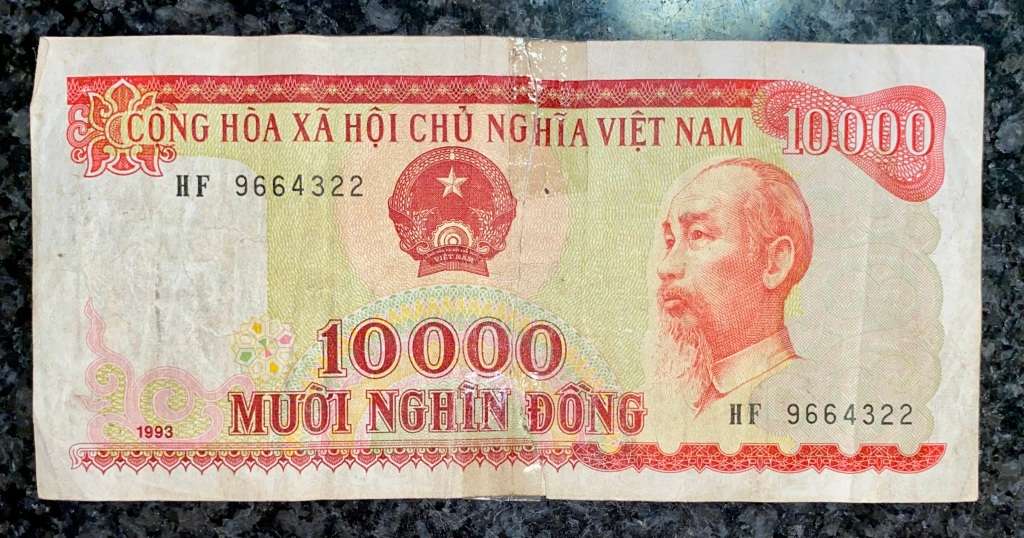 VIETNAM 10,000 DONG 1993