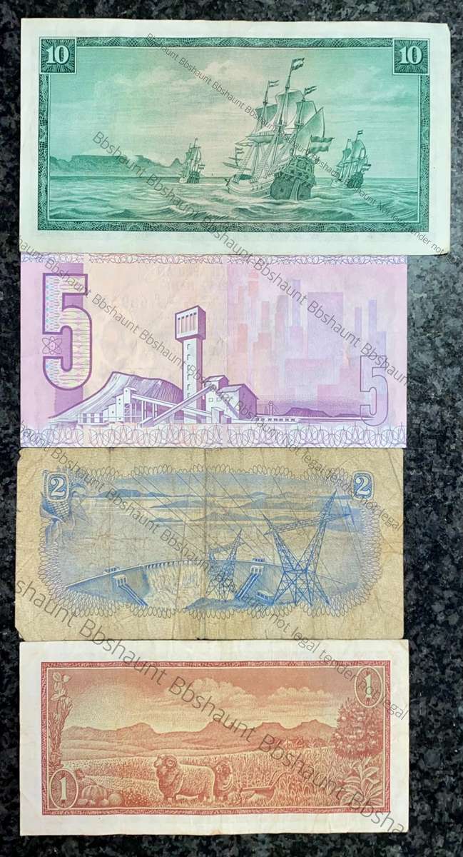 SET OF TW DE JONGH R10 TO R1  1967-1978 ( 1 BID TAKES ALL)