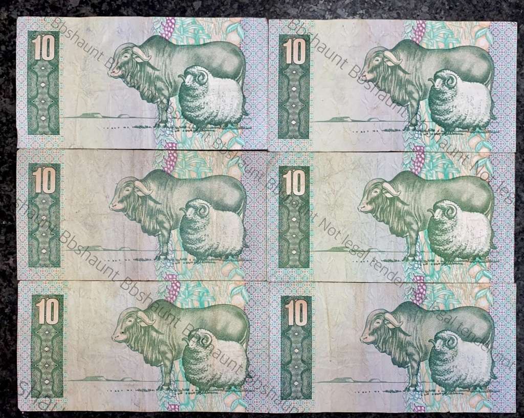 GPC DE KOCK R10 --1985-- 3RD ISSUE (1 BID TAKES ALL 6 NOTES)