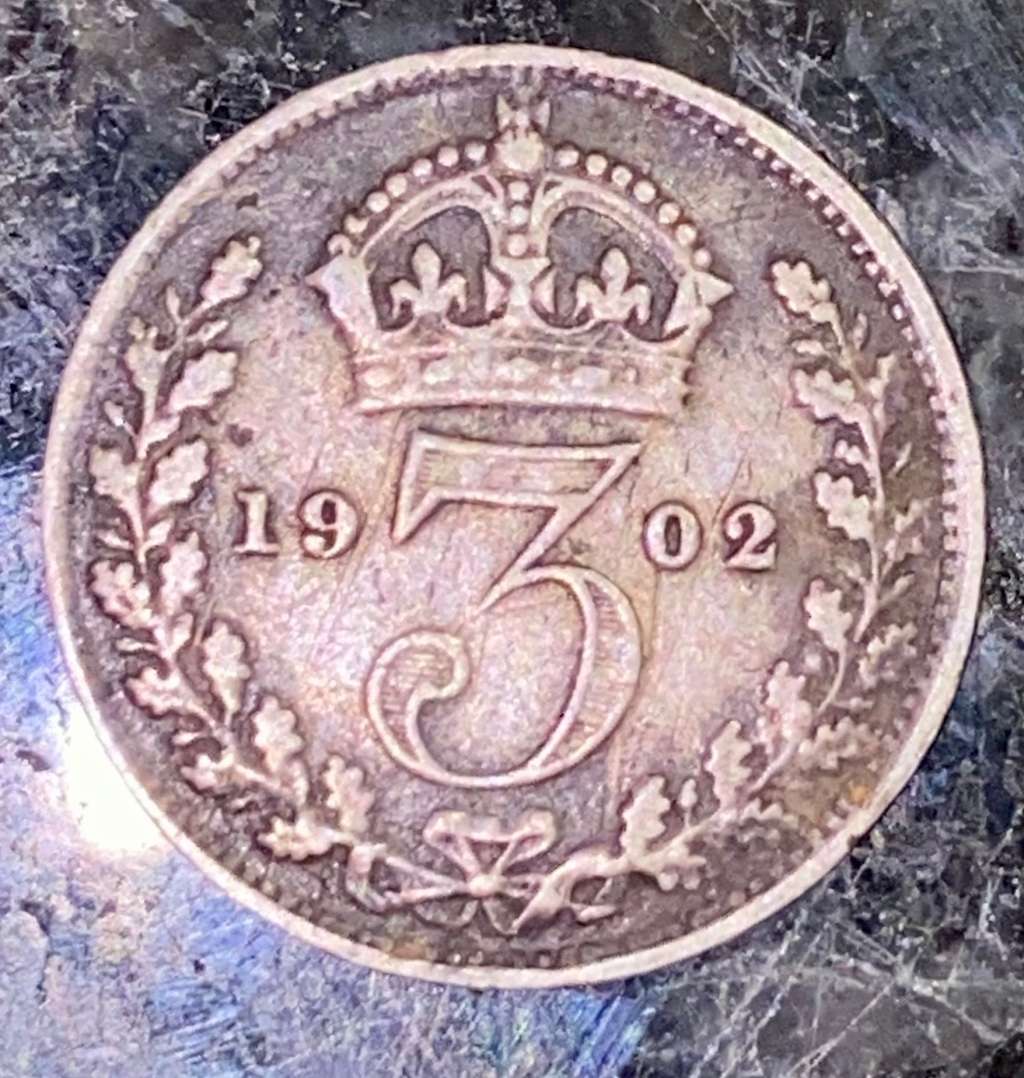GREAT BRITAIN SILVER 3 PENCE 1902