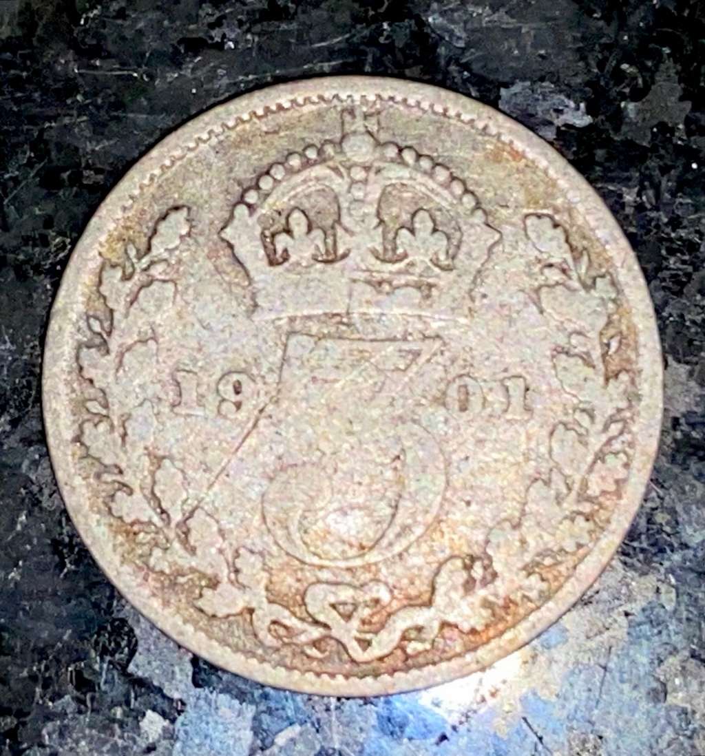 GREAT BRITAIN SILVER 3 PENCE 1901