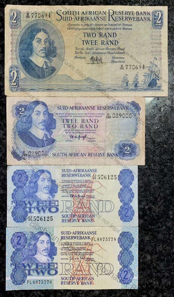 SET OF R2 NOTES VARIOUS GOVERNORS FROM 1961-1980s (1 BID TAKES ALL)