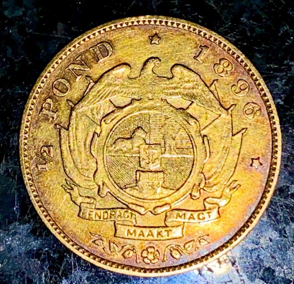 Z A R - KRUGER HALF PONDE 1896