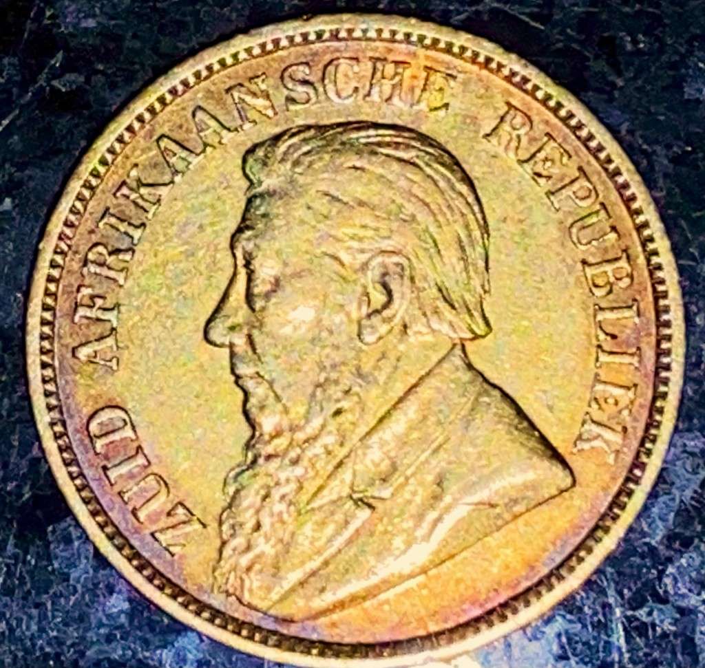 Z A R - KRUGER HALF PONDE 1896