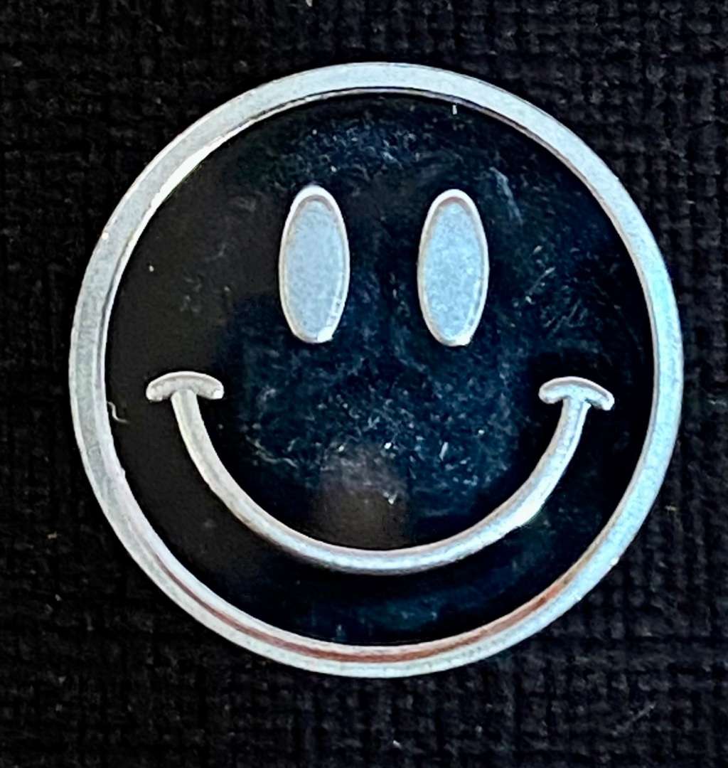 999 SILVER ROUND PROOF LIKE - SMILEY - 1 GRAM FINE SILVER 999