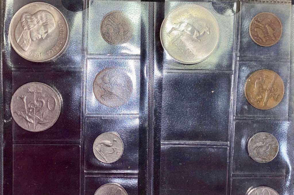 S A UNION & RSA COLLECTION --ALBUM & 1965-1968 SETS -- IN ORIGINAL BICKELS ALBUM PAGE, MINTAGE CARDS