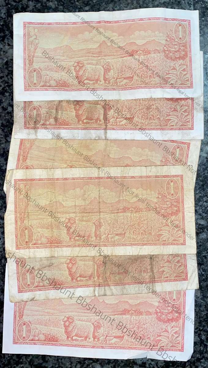 TW DE JONGH R1 - B SERIES ( 1 BID TAKES ALL 6 NOTES)