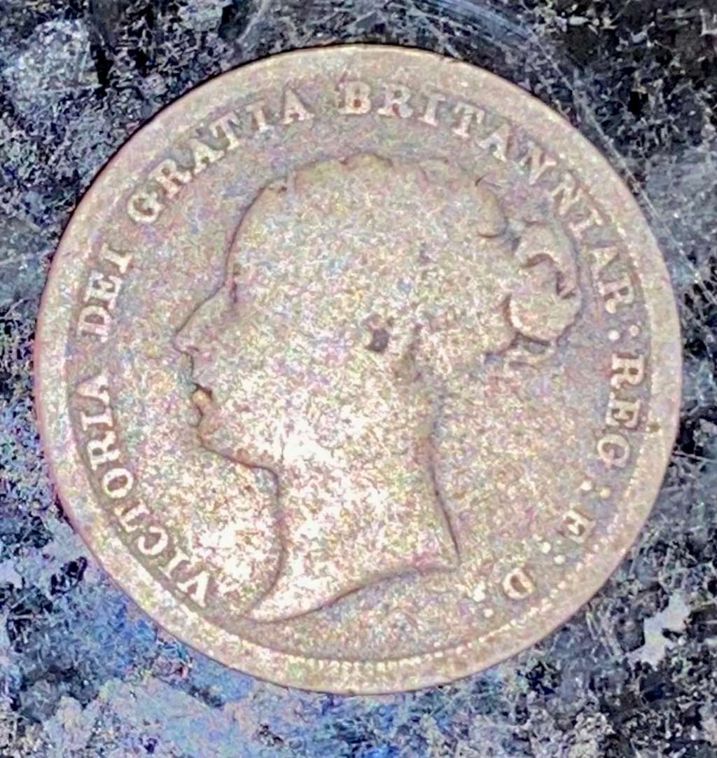 GREAT BRITAIN SILVER 6 PENCE 1885 STERLING SILVER 925