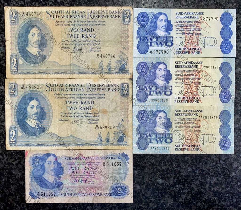 SET OF R2 NOTES ALL GOVERNORS FROM 1961 TO 1990(1 BID TAKES ALL)