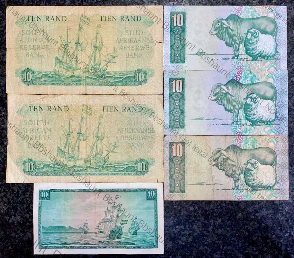 SET OF R10 NOTES ALL GOVERNORS FROM 1961-1990(1 BID TAKES ALL)