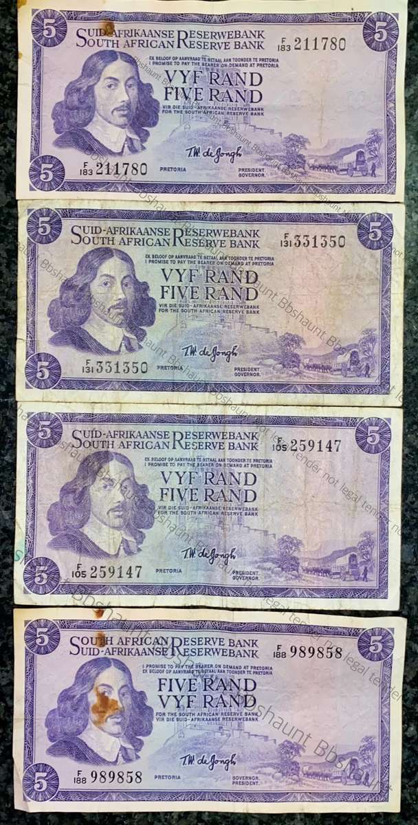 TW DE JONGH R5 - SPRINGBUCK WTM 1967 (1 BID TAKES ALL)