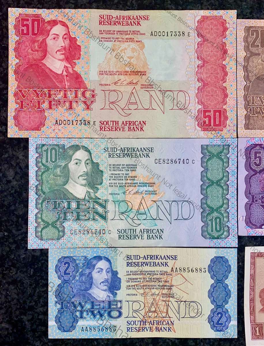 COMPLETE SET OF CL STALS & DECIMALS R50 TO R2AA GOOD CONDITION 1ST ISSUE 1990[R1A DE JONGH 1967)