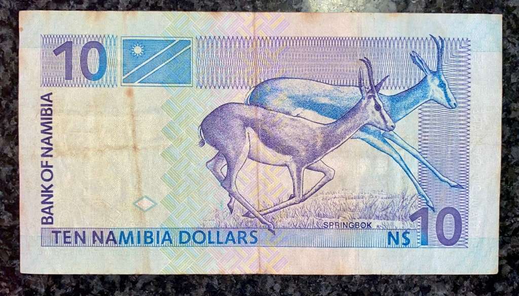NAMIBIA 10 DOLLARS HENDRIK WITBOOI 2002