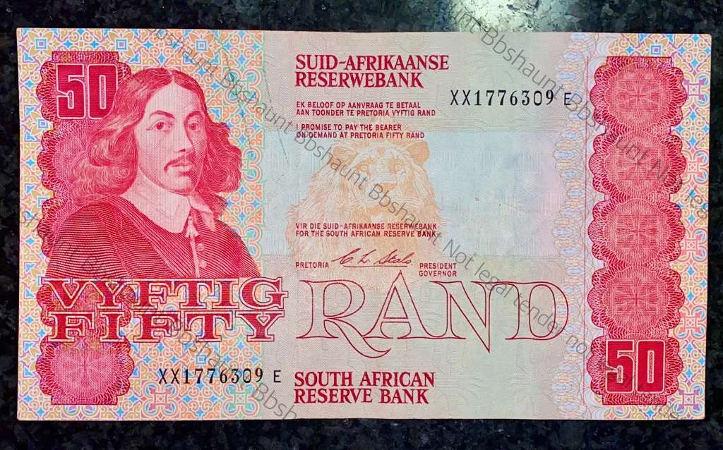 REPLACEMENT NOTE CL STALS R50 XX 1990 FIRST ISSUE A/E