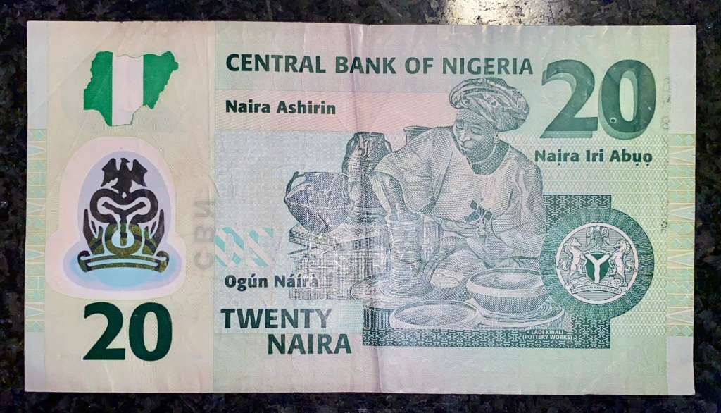 NIGERIA 20 NAIRA 2008