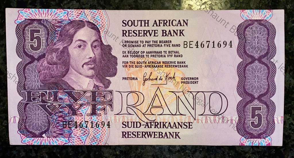 GPC DE KOCK R5 BE -- 1989 -- 3RD ISSUE UNC