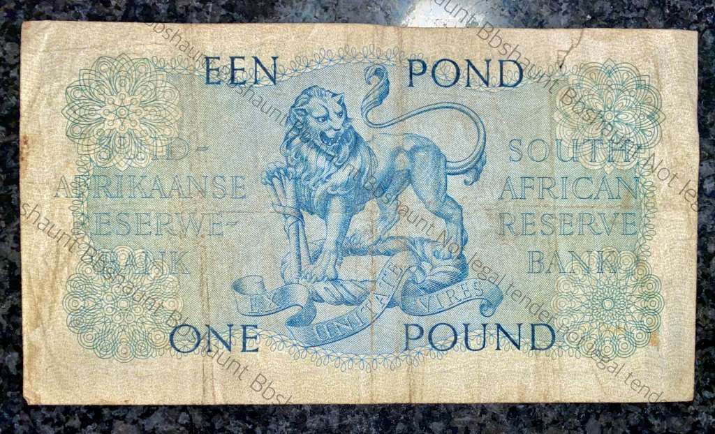 MH DE KOCK 1 POUND 13-2-1959 A/E 3RD ISSUE B359