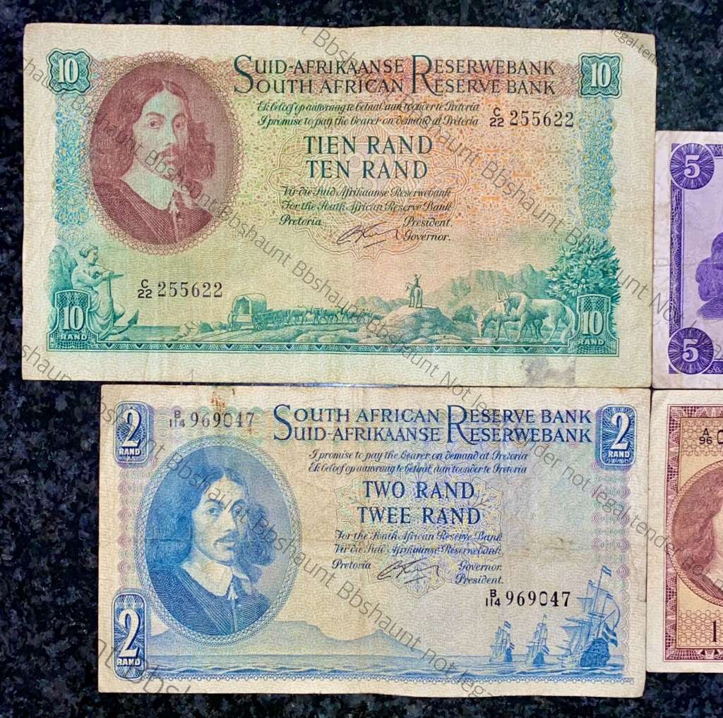 G RISSIK SET R10 TO R1 FIRST ISSUE & SECOND ISSUE 1962-1966 (1 BID TAKES ALL)