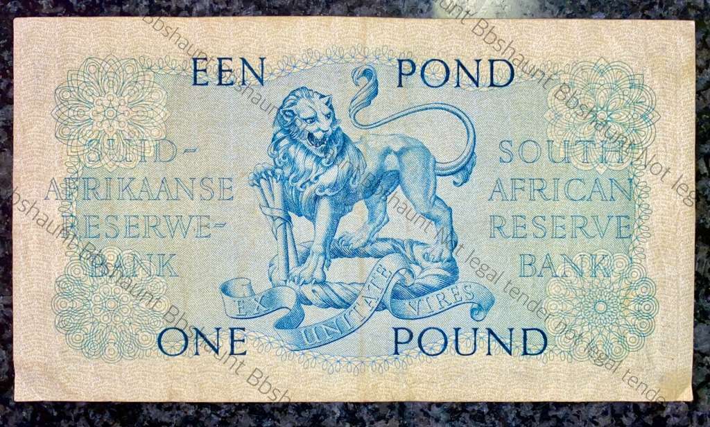 MH DE KOCK 1 POUND 12-6-1959 A/E 3RD ISSUE B375