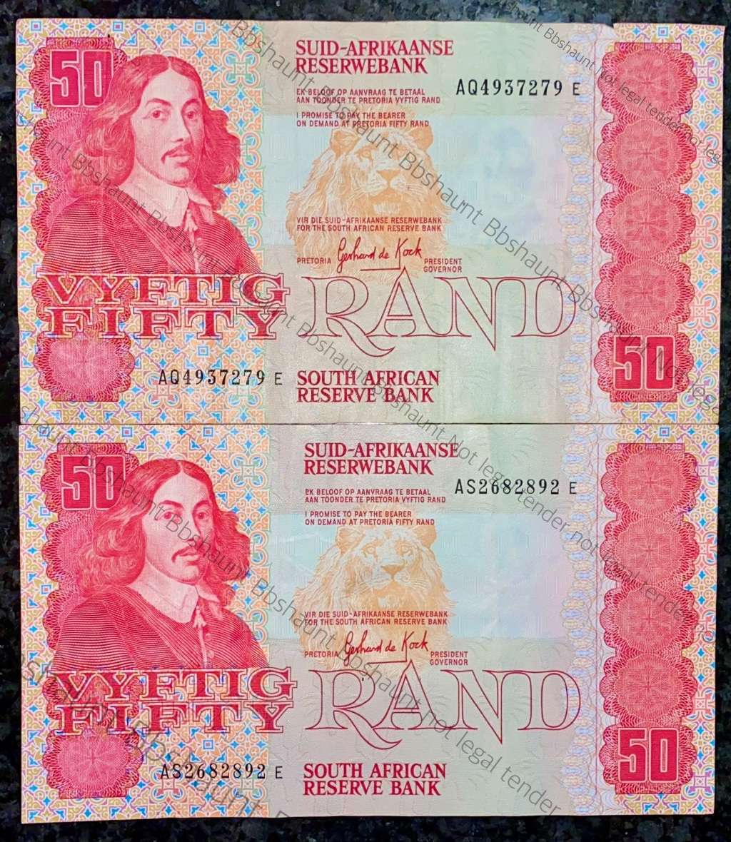 GPC DE KOCK R50 -- AS - AQ -- A/E 3RD ISSUE 1984(1 BID TAKES ALL)